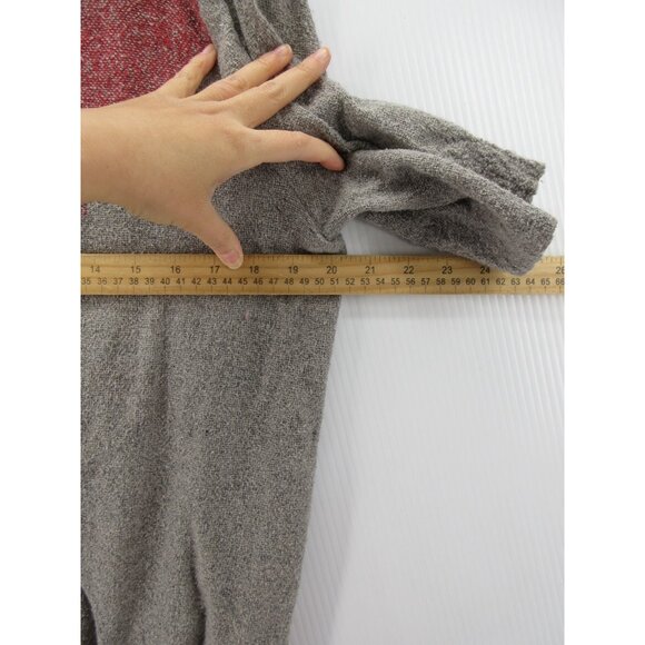 Ikat Sweater Medium Pullover Geometric Artsy Cutout Back Aztec * - Picture 6 of 11